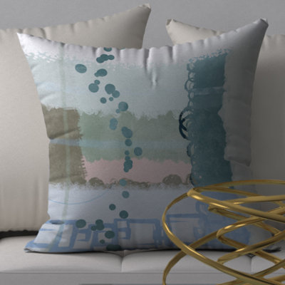 Housse de coussin décorative carrée rafraîchissante Paradise