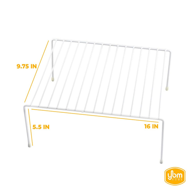 Comptoir de cuisine en fil métallique, H 5,5 po x l 9,75 po x P 16 po