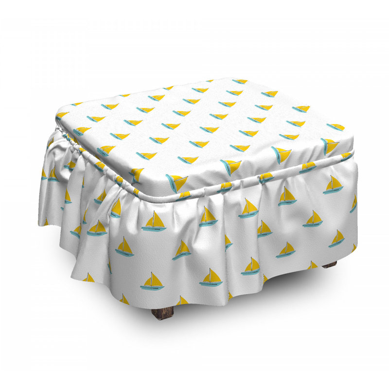 Housse pour repose-pieds bateau