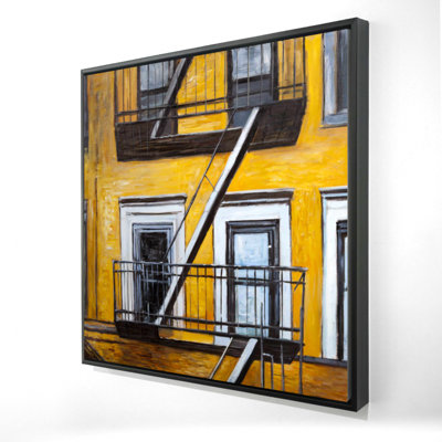 " Building Old Fire Escape "