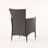 Lebo 6 - Person Acacia Wicker Patio Dining Set with Rectangular Table-1005820999
