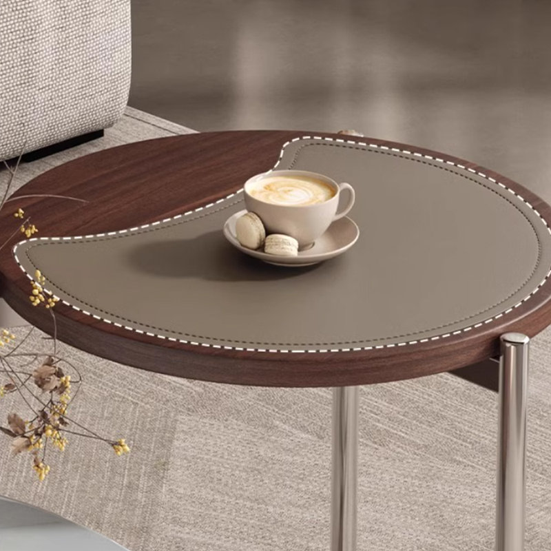 Combinaison de table basse au design minimaliste