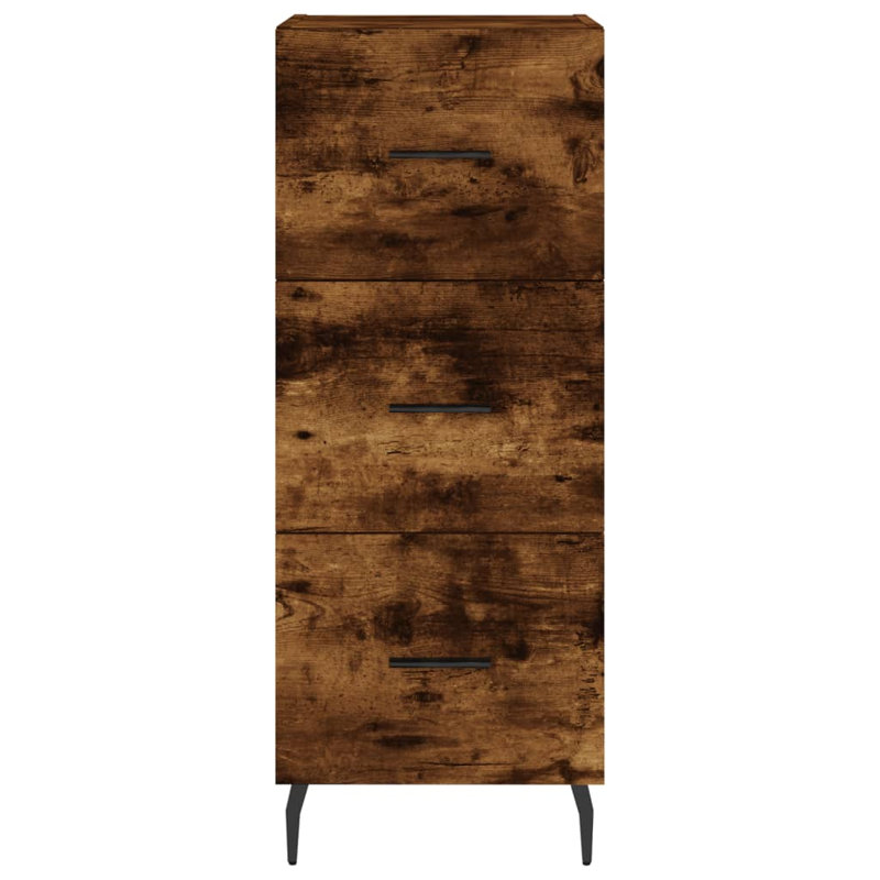 Muhtasim 3 - Drawer Standard Accent Chest, Smoked/Oak