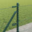Vidaxl Fence With Posts PVC-Coated Steel-116798089-116798098