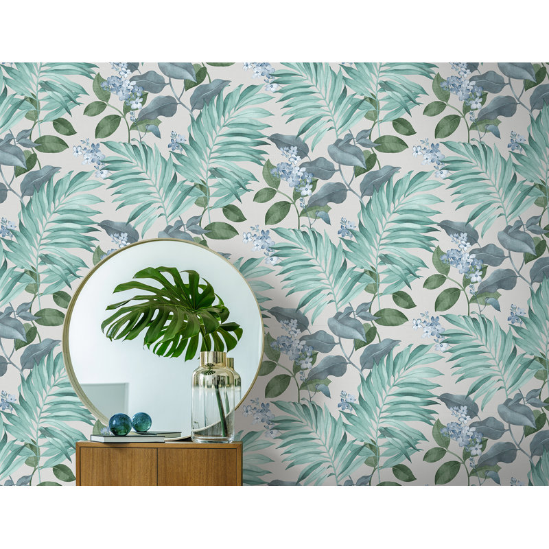 Vicenta 33' L x 20.86" W Wallpaper Roll, Grey