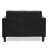 Tuskegee 54.1'' Faux Leather Loveseat-1349351242