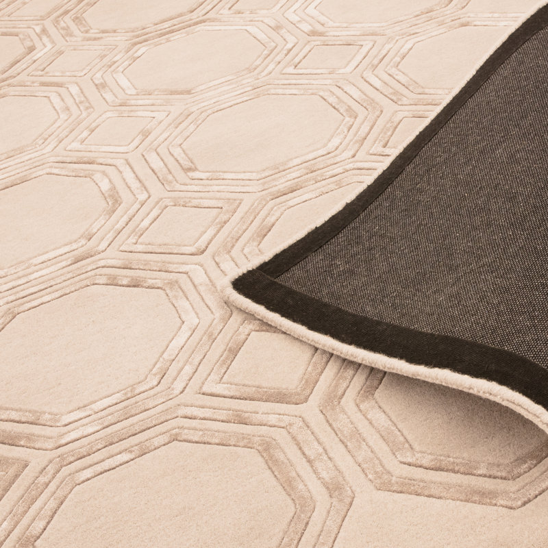 Quarry Geometric Hand Woven Area Rug, Rectangle 120 x 170cm