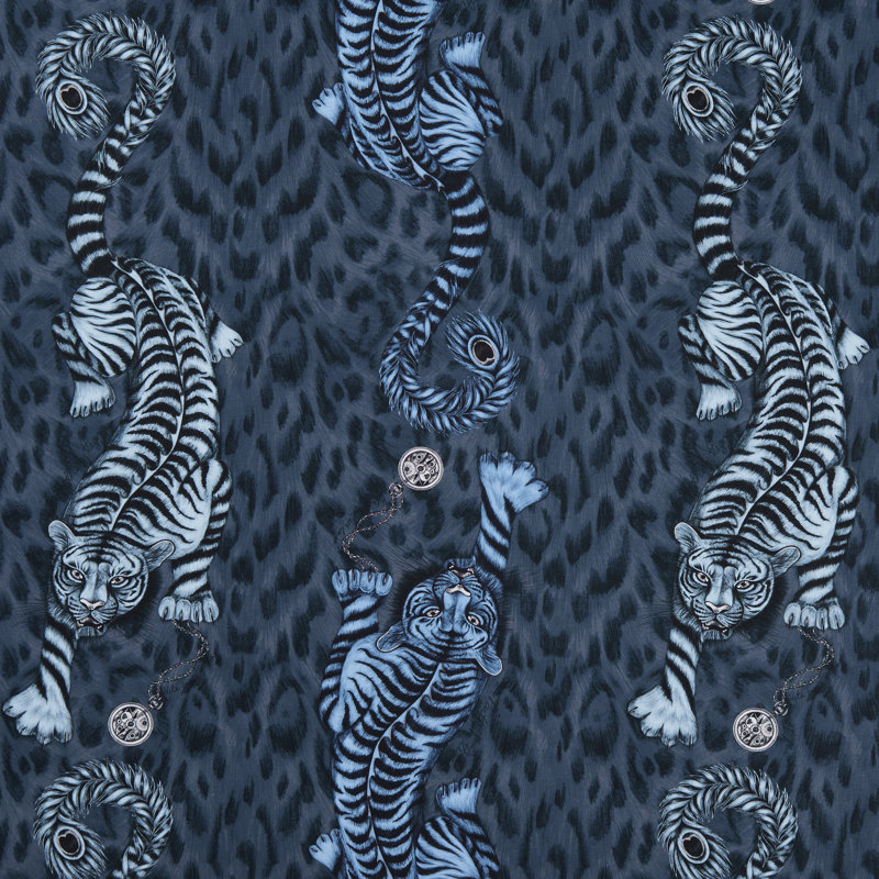 Tigris Fabric, Navy