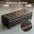 Storage Ottoman, Storage Bench, Tufted Entryway Bedroom Bench, 49.75Inches, Hinges Easy Lid Operation, Wooden Legs, Synthetic Leather