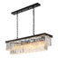 à intensité variable tiered rectangle chandelier with crystal accents-1036477517-943930473