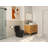 Ally Dual-Flush Elongated One-Piece Toilet with Glazed Surface Modern Toilet with Comfort Seat Height  (Seat Included)-94830328-105449775