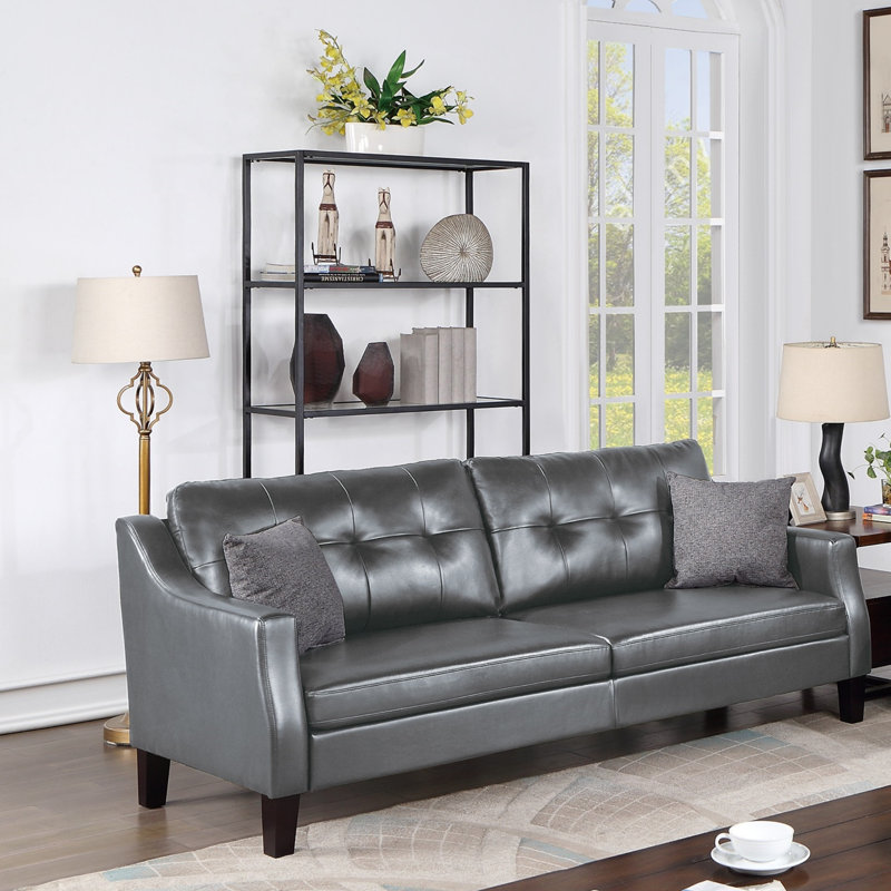 Ensemble de canapé 2 pièces Contemporary Living Furniture, Gris