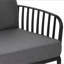 Ensemble de conversation pour patio 3 pièces, ensemble de mobilier modulaire d'extérieur moderne avec table basse carrée, siège épais à coussin épais pour porche et balcon-1638193337