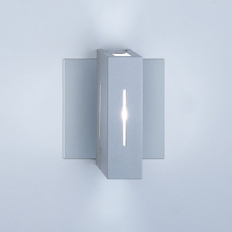 Bloc Vertical 1-Light Flush Mount