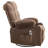 Oversized Massage Swivel Recliner Chair With Lumbar Heating For Living Room Rocker Recliner With Cup Holders And USB Charge Port, For Adult-1543664516