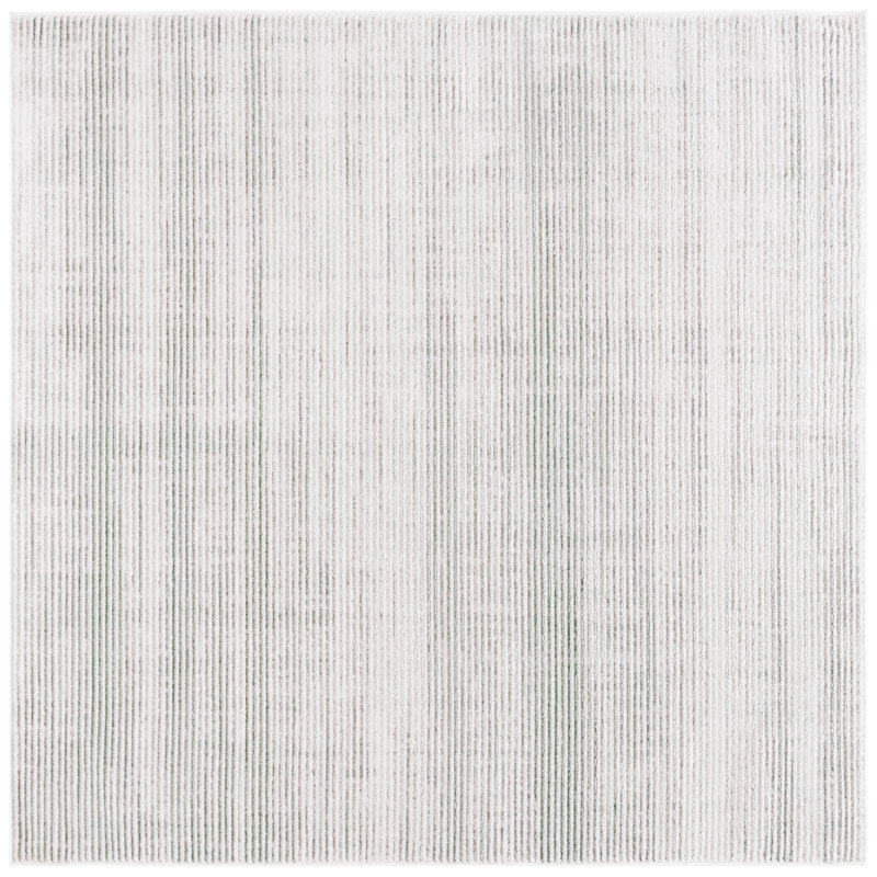 Brookenvale Performance Striped Rug, Square 6'7"