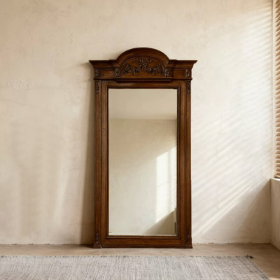 American retro MDF board full-length mirror