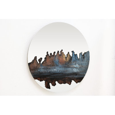 Majestic peaks wall mirror