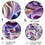 Wooler - Cachemire, art floral rond en métal-109695631