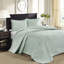 Reversible Queen Bedspread - Cozy Pre-Washed Cotton Filling, Gorgeous Quilting, With And Two Shams Comfortable Charming 2