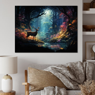 Deer Enchanted Forest III - impression