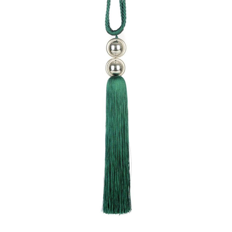 Brighton Fabric 38cm Curtain Tieback, Green