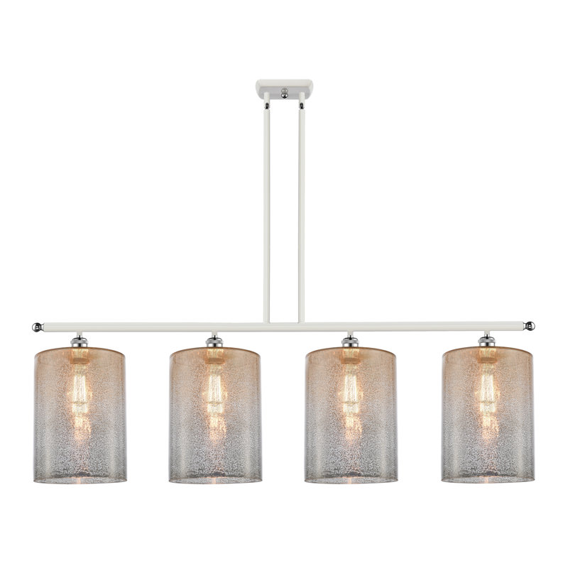 Dublin 4 - Light Pendant, Mercury, White/Polished Chrome