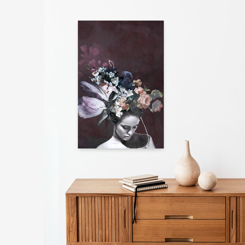 Haute couture 5 art urbain contemporain, H 24 po x l 16 po