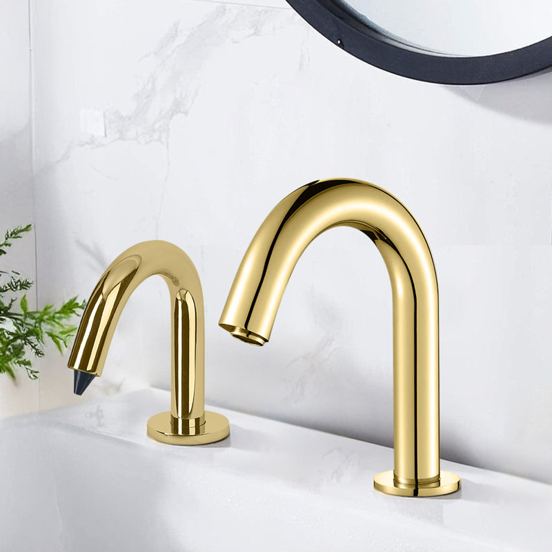 Robinet à capteur automatique et distributeur de savon Solution hygiénique sans contact pour les salles de bain modernes