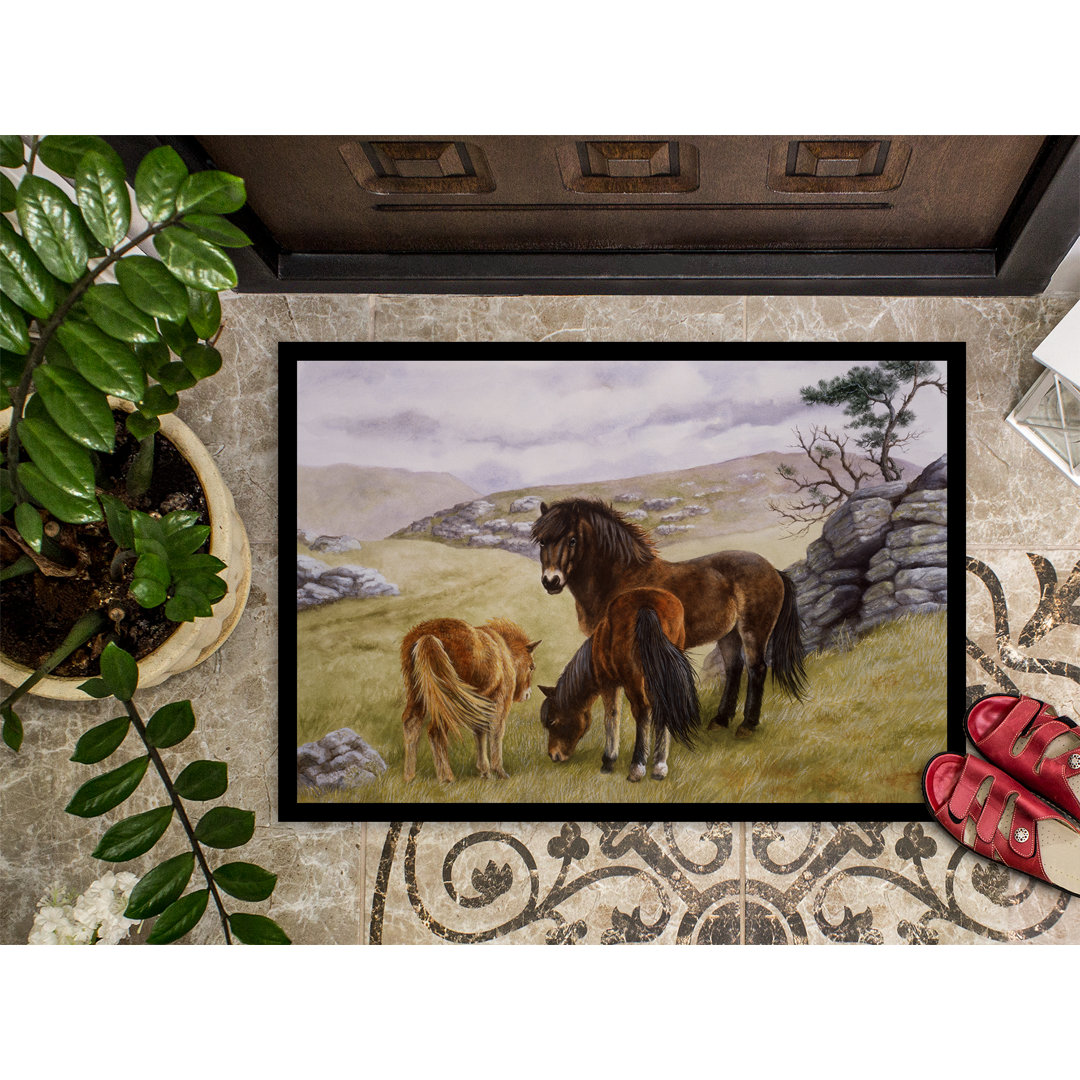 Waltonville Non-Slip Outdoor Doormat Winston Porter Mat