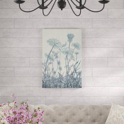 Indigo Fields I par Vision Studio - Peinture sur toile
