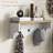 2-In-1 Coat Rack Shoe Bench Set