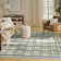 Maridee Green Blue Modern Indoor Rug