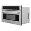 ZLINE 30 in. 1.6 cu ft. Convection Microwave Oven in Steel with Speed and Sensor Cooking-70558372