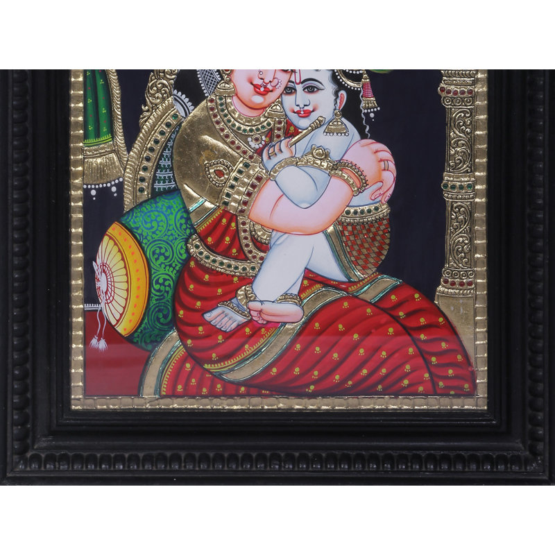 " Bal Krishna With Maa Yashoda "