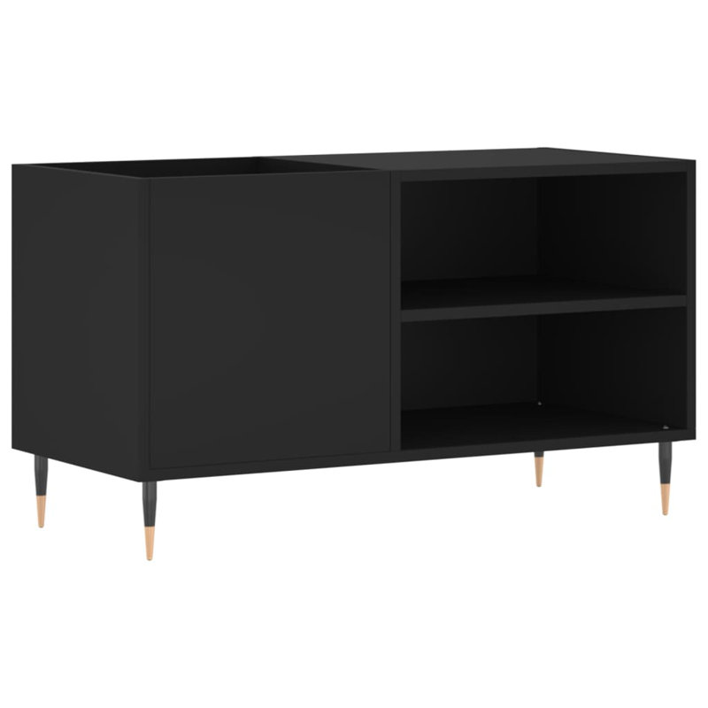 48cm H Media Shelves, Black