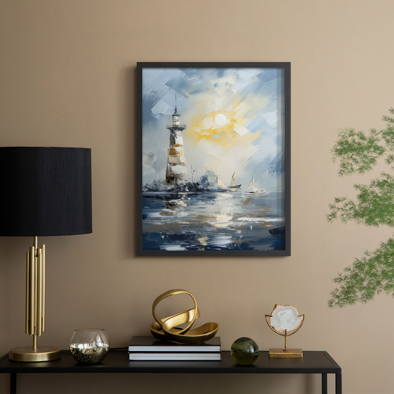 " NAUTICAL Series DXI ", Black, 15" H x 12" W