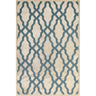 Porth Geometric Hand Woven Area Rug