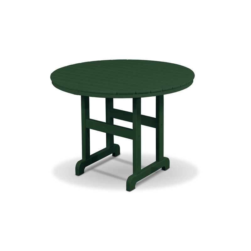 Table de salle à manger POLYWOOD Monterey Bay, 36 po, Vert foncé