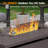 21" H X 51" W Metal Propane Outdoor Fire Pit Table With Cover-49716715