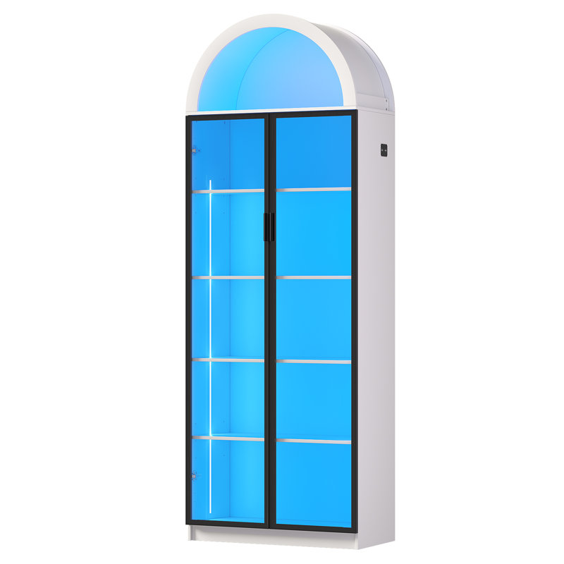 Vitrine 76 po, Blanc