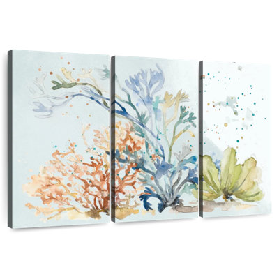 Brampt sous les plantes marines