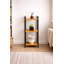 Angelleigh 26cm W Metal Shelving Unit