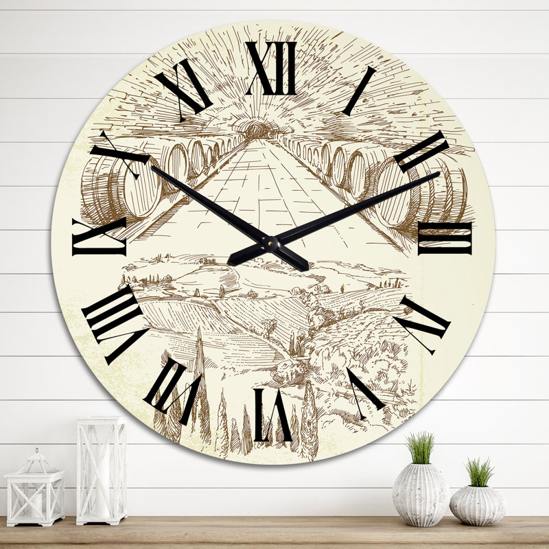Horloge murale surdimensionnée, Surdimensionné