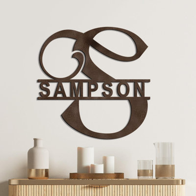 Wall Decor on Metal