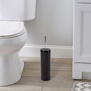 Bath Bliss Metal Toilet Brush And Holder