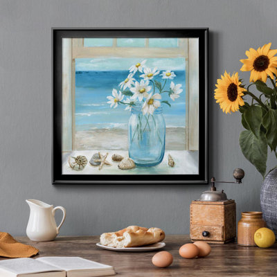 «Coastal Breeze», reproduction d'art sur toile encadrée