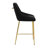 Maurilia Upholstered Counter Stool with Metal Frame-639066005-644608445