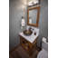 Eden Bath Eden 16.5'' Brown/Black Tempered Glass Circular Bathroom Sink