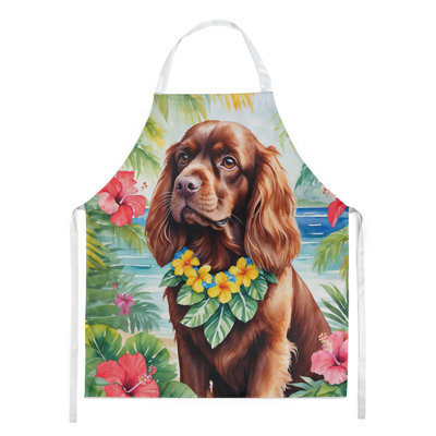 Tablier Sussex Spaniel Luau